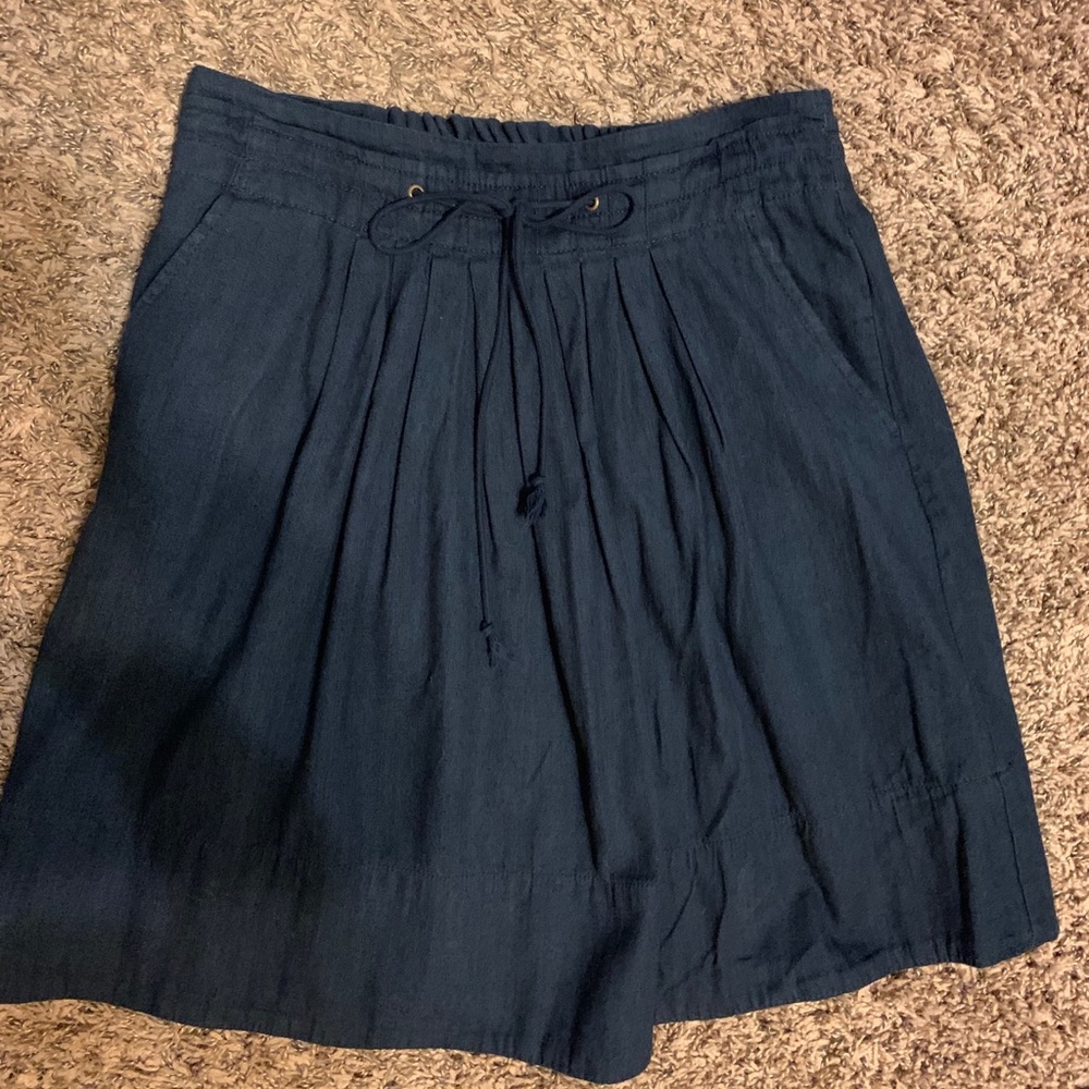 100% Cotton Denim Skirt WITH POCKETS!!!